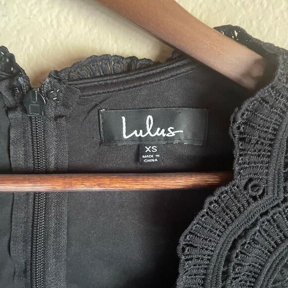 Lulu's Lace Mini Dress - Picture 8 of 8